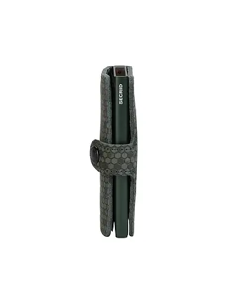 SECRID | Miniwallet HEXAGON Noir | olive